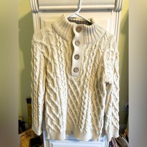 Aran Island Cream Sweater